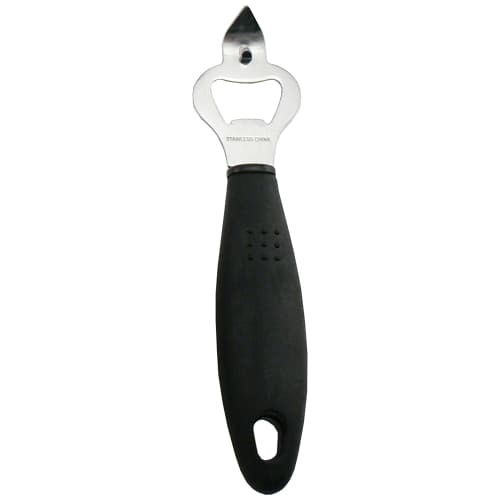 Empire Dura-Grip Ergonomic Bottle Opener/Piercer, Stainless Steel